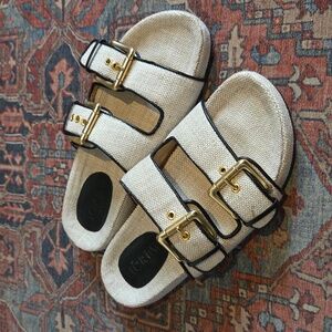 J. Crew Marlow Sandals in Canvas